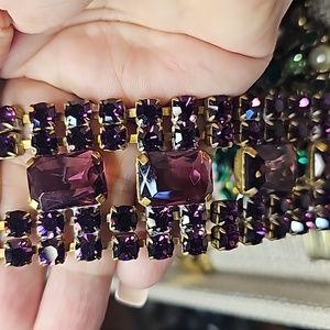 Czechoslovakian Purpl Bracelet